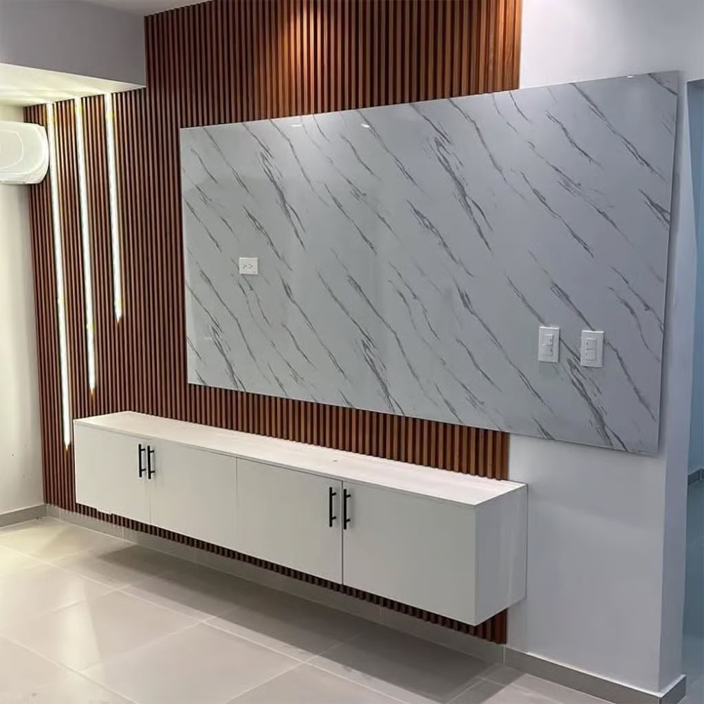 REV SPC SIMIL MARMOL THASSOS BLANCO 3x1220x2440 3B