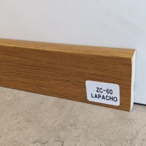 Zócalo MDF FOLIADO ZC60 LAPACHO - 60mm