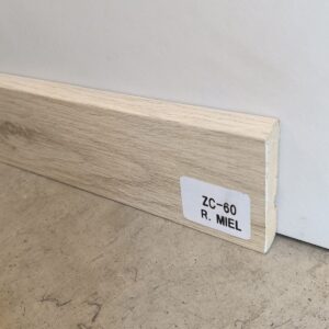 Zócalo MDF FOLIADO ZC60 MIEL - 60mm