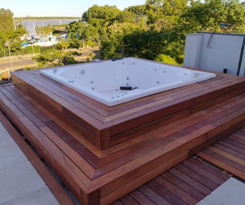 DECK MADERA CEREZO PATAGÓNICO