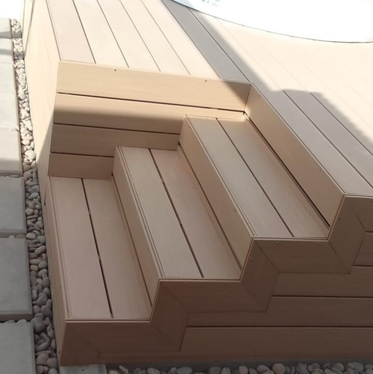 DECK WPC MAPLE 3D